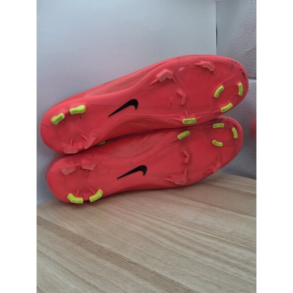Nike Mercurial Victory V FG 651632 690 Red Yellow Soccer Cleats US-11 - Picture 9 of 10